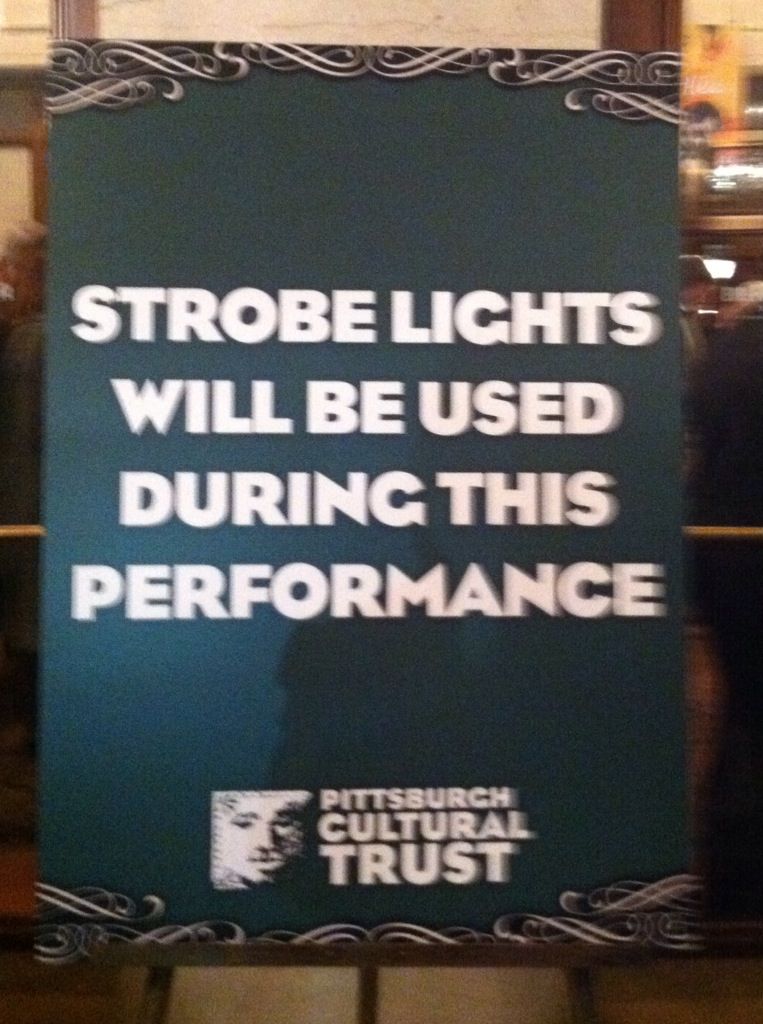 Pgh Opera Strobe Lights